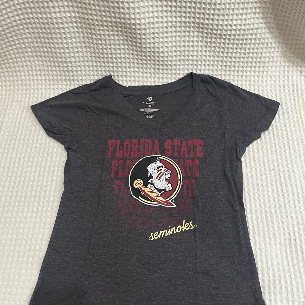 Florida State Seminoles Gray T-Shirt Women’s - Picture 1 of 4